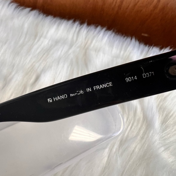 Charles Jourdan Black and Purple Sunglasses